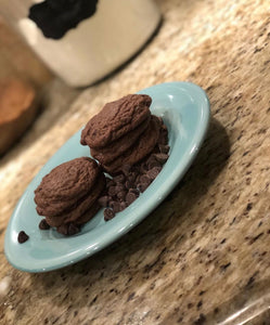 Vegan Double Chocolate Chip Cookies
